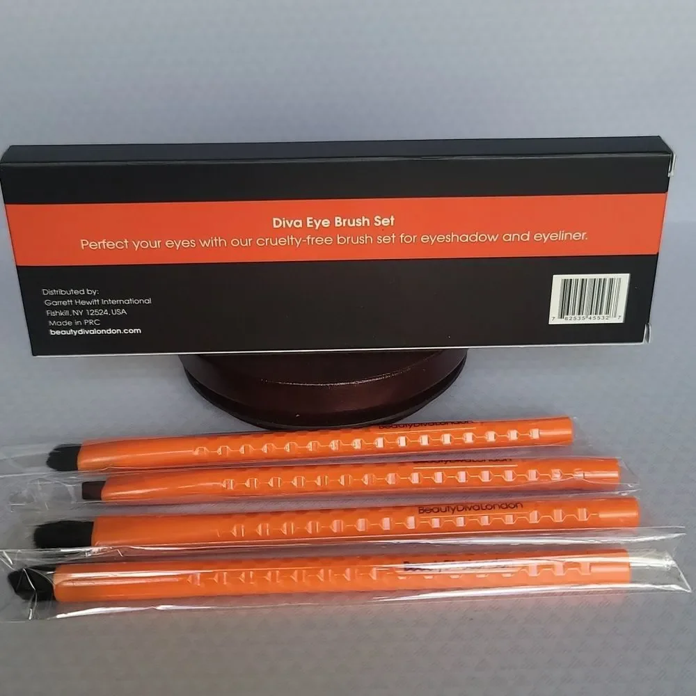 BeautyDivaLondon - 4 Piece Diva Eye Brush Set